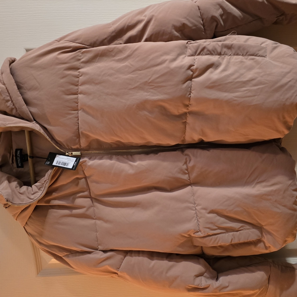 Cozy Tan Puffer Jacket